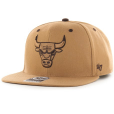 Chicago Bulls '47 Toffee Captain Snapback Hat - Tan