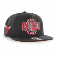 Chicago Bulls '47 High Post Captain Snapback Hat - Black