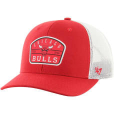 Chicago Bulls '47 Semi Patch Trucker Adjustable Hat - Red