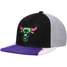 Chicago Bulls Mitchell & Ness Day 5 Snapback Hat - Black/Pink