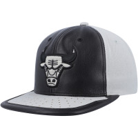 Chicago Bulls Mitchell & Ness Day One Snapback Hat - Black/Gray