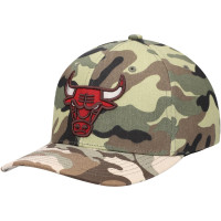 Chicago Bulls Mitchell & Ness Woodland Desert Snapback Hat - Camo