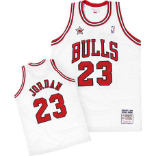 Michael Jordan Mitchell & Ness Chicago Bulls 1998 All-Star White Jersey
